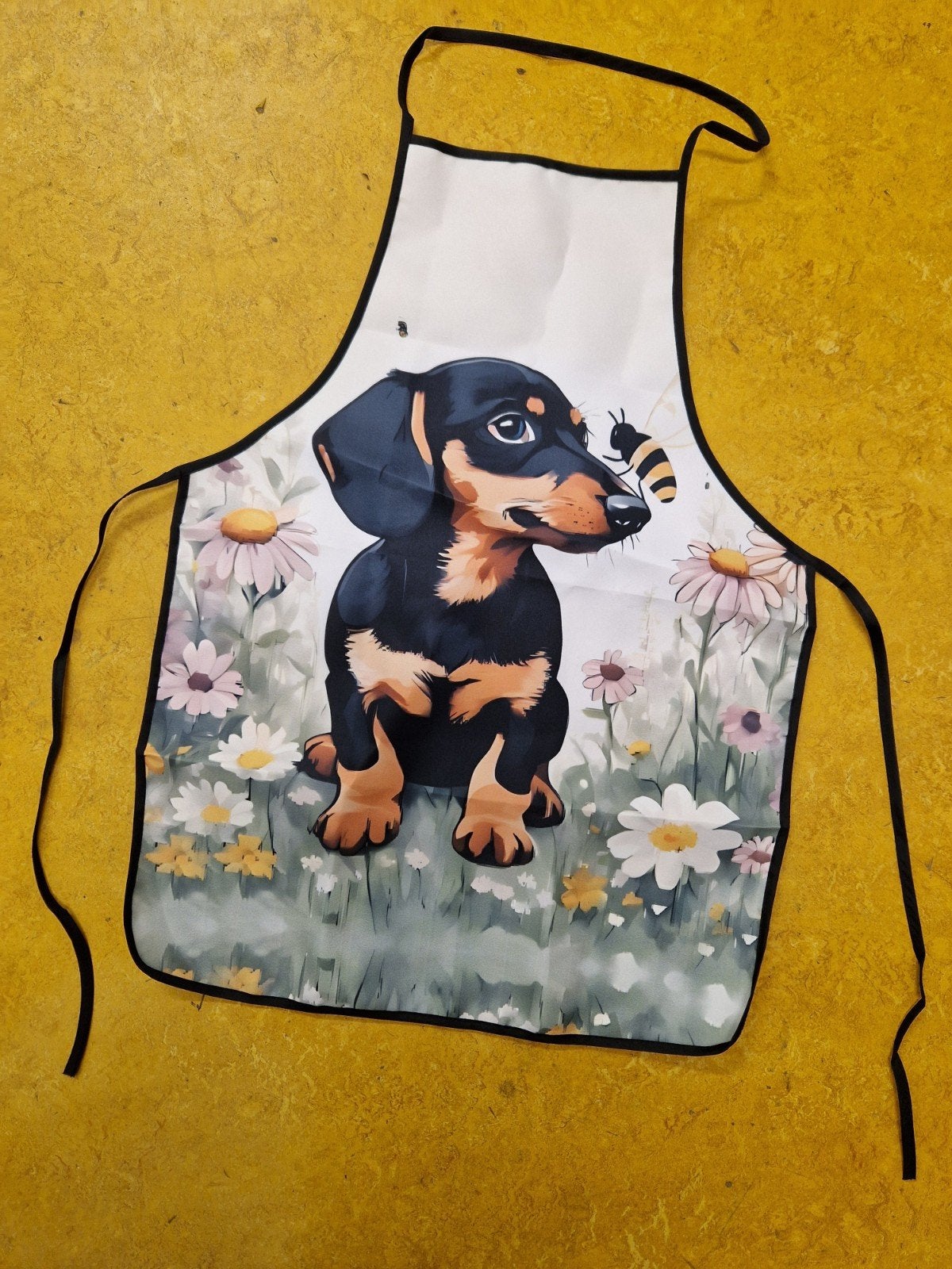 Grappig Nieuw  schort HOND teckel dashhund, Huis en Inrichting, Schort, Meerkleurig, Polyester, Nieuw