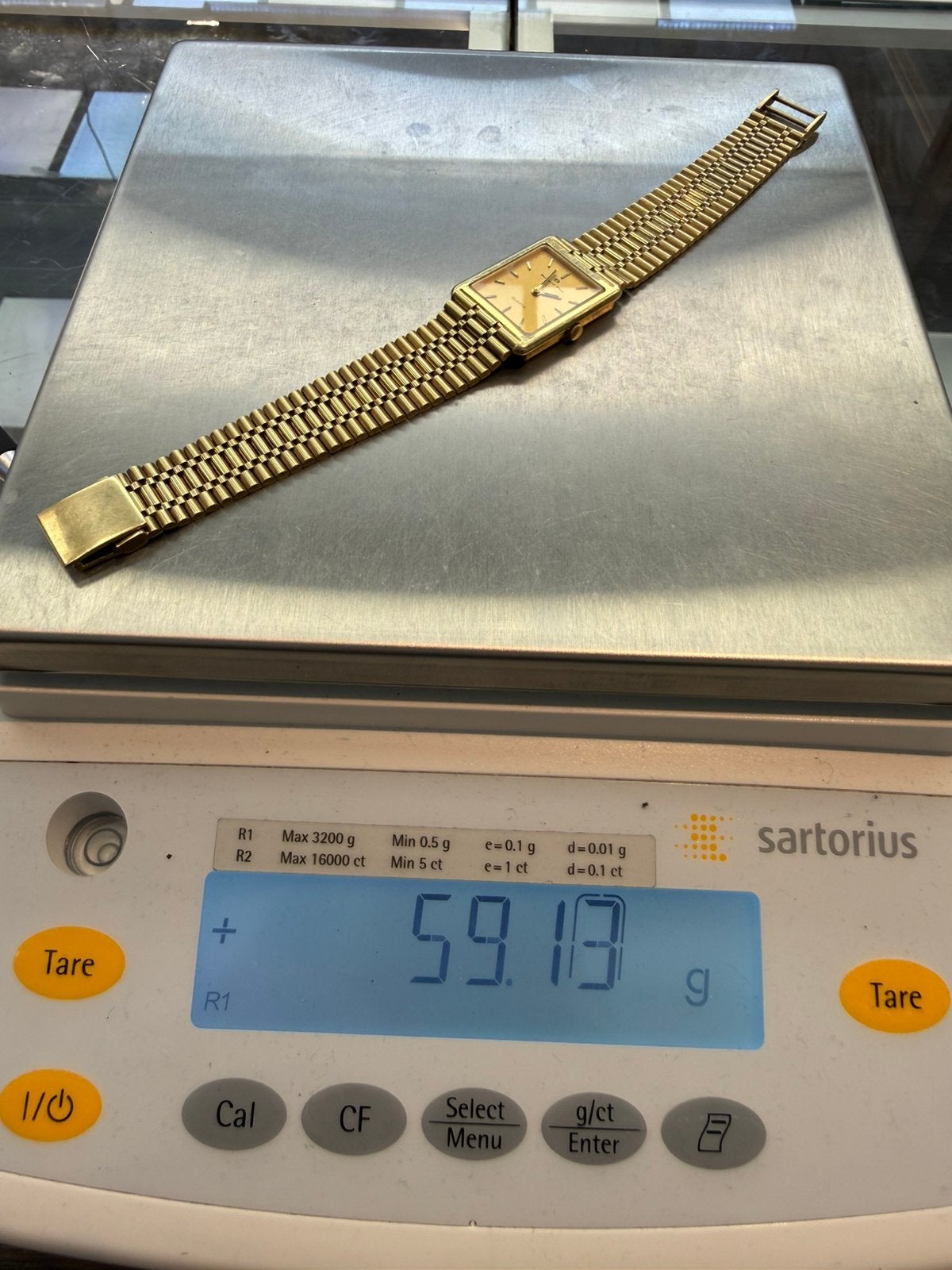 Foto 8 van 14k gouden massieve bernard & Piot horloge antiek 59 gram