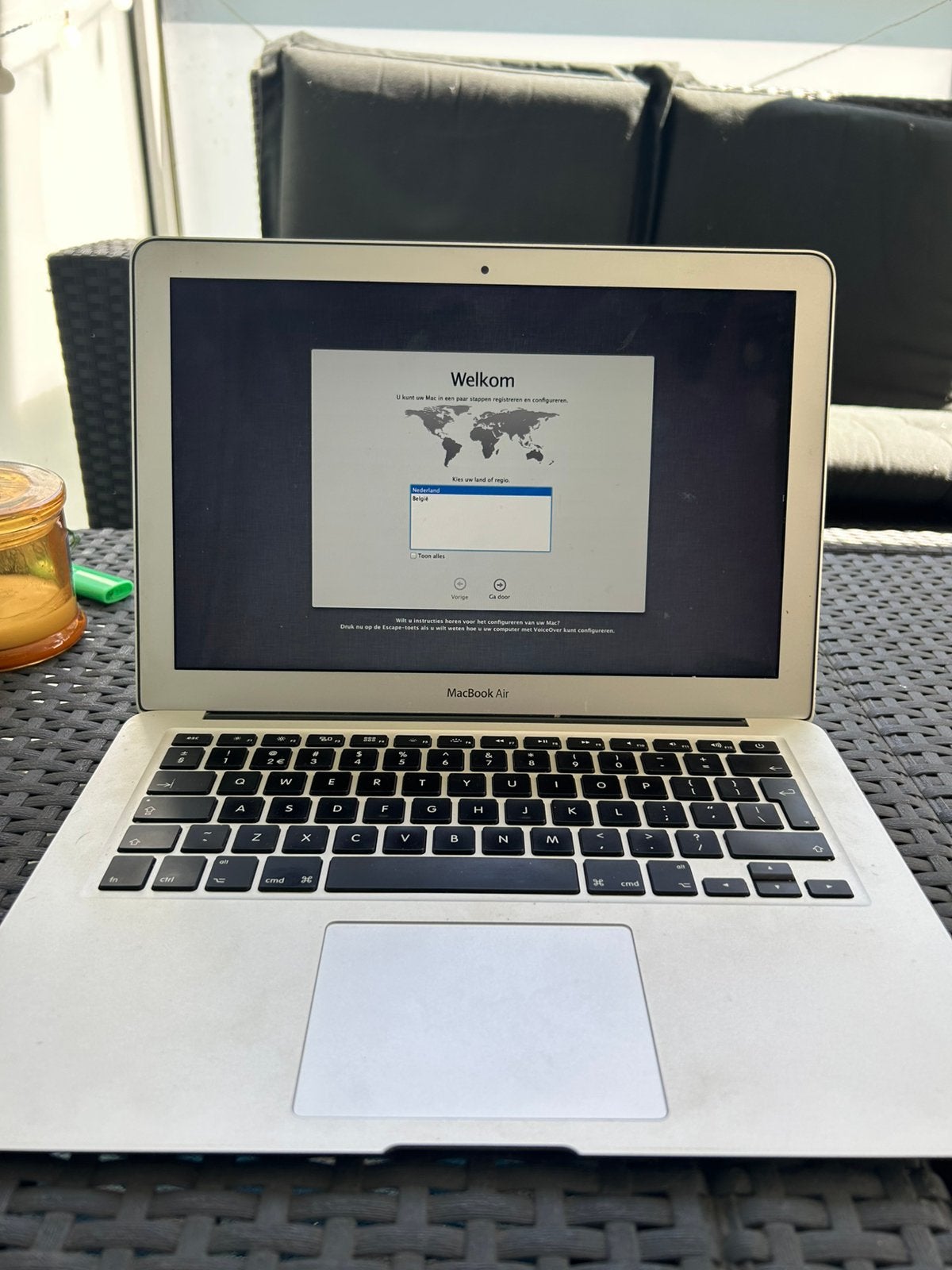 Macbook air, Ophalen, Gebruikt, 13 inch, Minder dan 2 Ghz