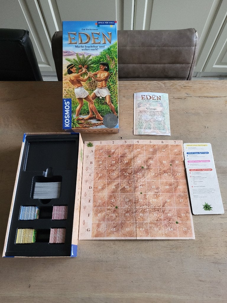 Eden: Macht vruchtbaar en wehrt euch! - Kosmos Bordspel, Een of twee spelers, Ophalen of Verzenden, Zo goed als nieuw, Kosmos