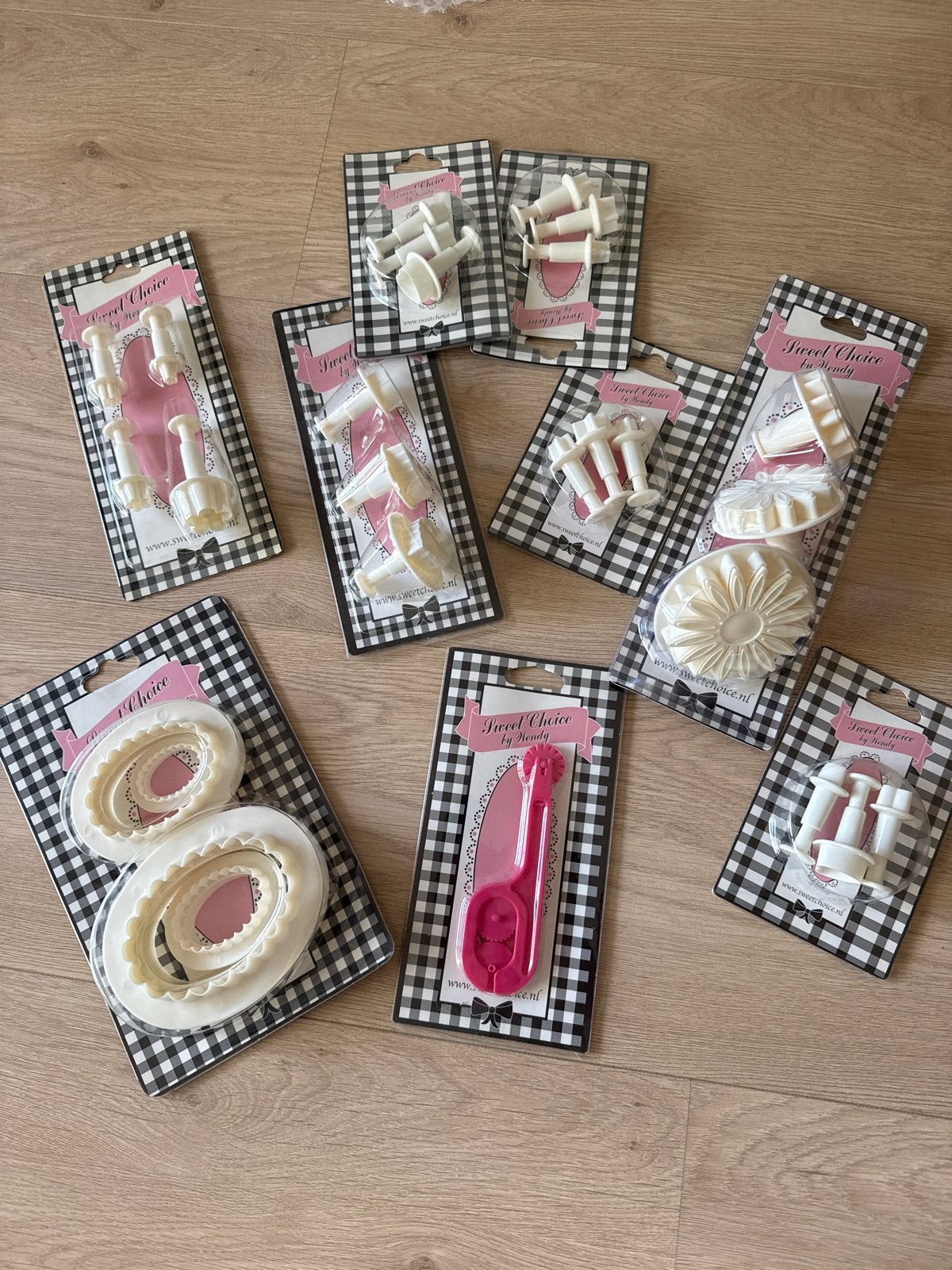 Cutter set voor taarten en cupcakes decoratie, Ophalen of Verzenden, Nieuw, Taarten of Cupcakes, Versiering