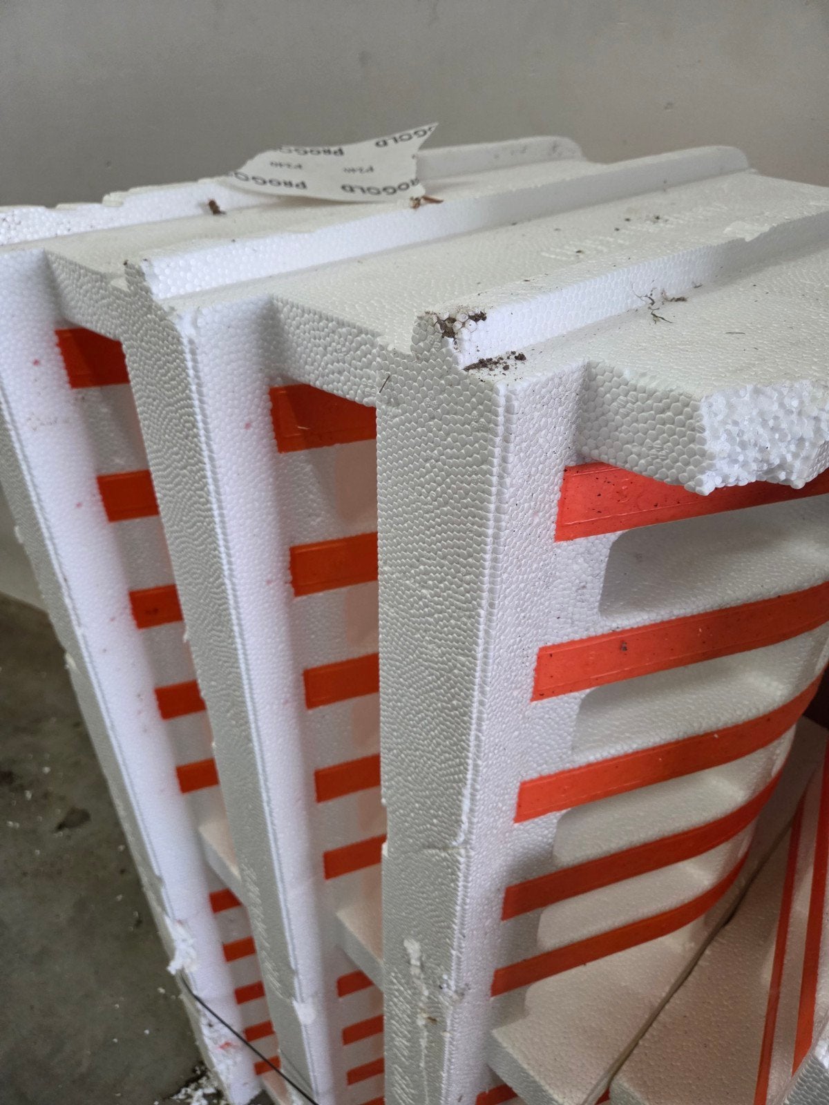 Isobouw Powerkist 600x450mm - 4 stuks funderingskist, Gebruikt, 12 cm of meer, Ophalen of Verzenden, Minder dan 5 m²