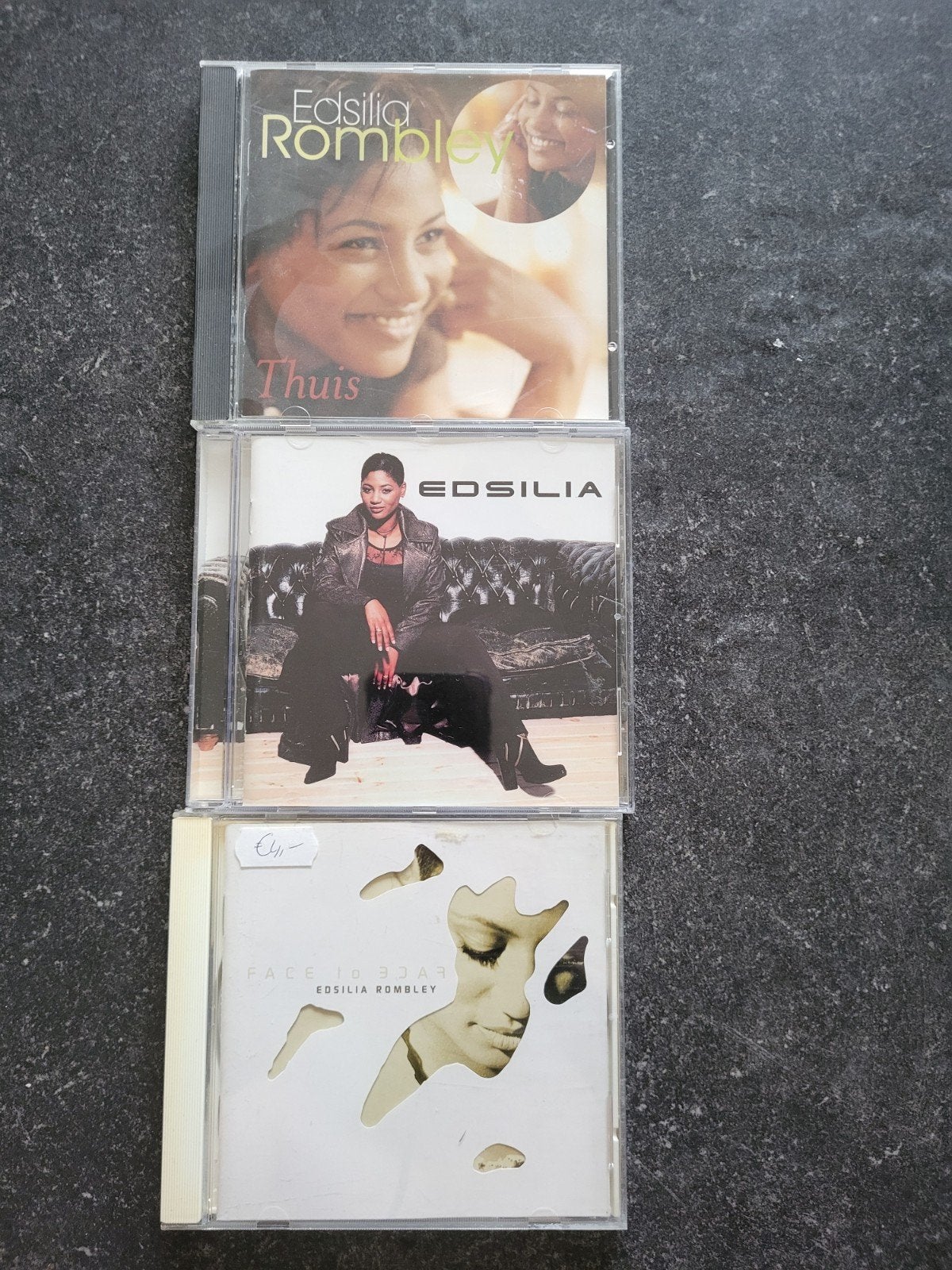 Edsilia rombley 3 cd's collectie partij, Ophalen of Verzenden, Gebruikt, Overige genres, 1 bandje