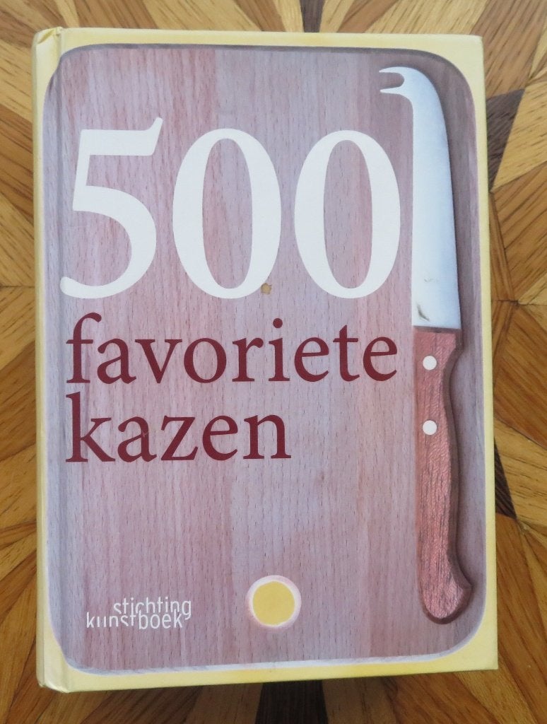 500 Favoriete Kazen - Liefde voor Kaas, Ophalen of Verzenden, Zo goed als nieuw, Dieet en Voeding