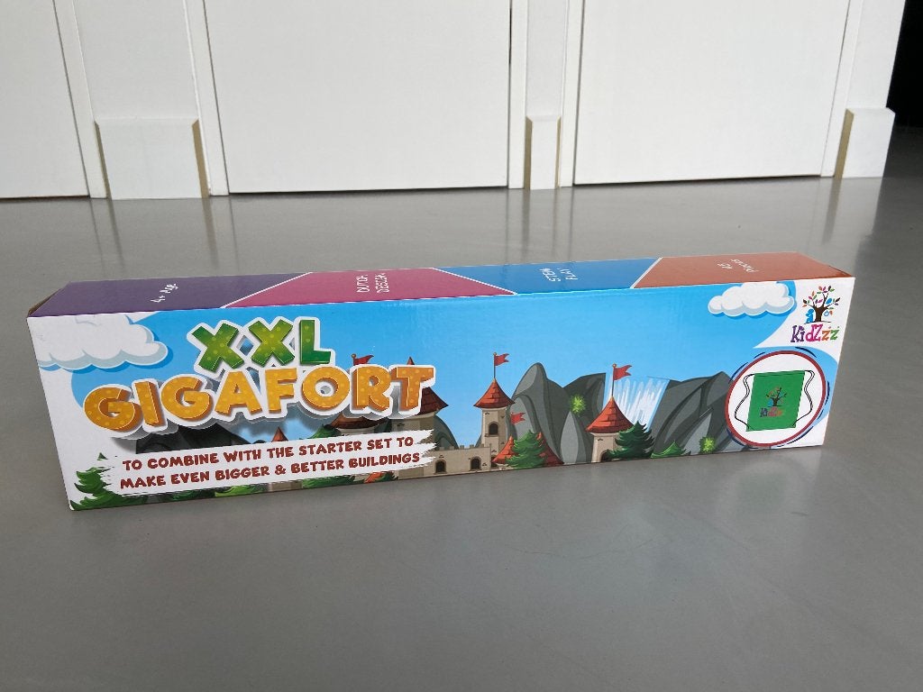 Restpartij 300x KidZzz Gigafort XXL – nieuw in doos, Ophalen, Speelgoed en Cadeaus