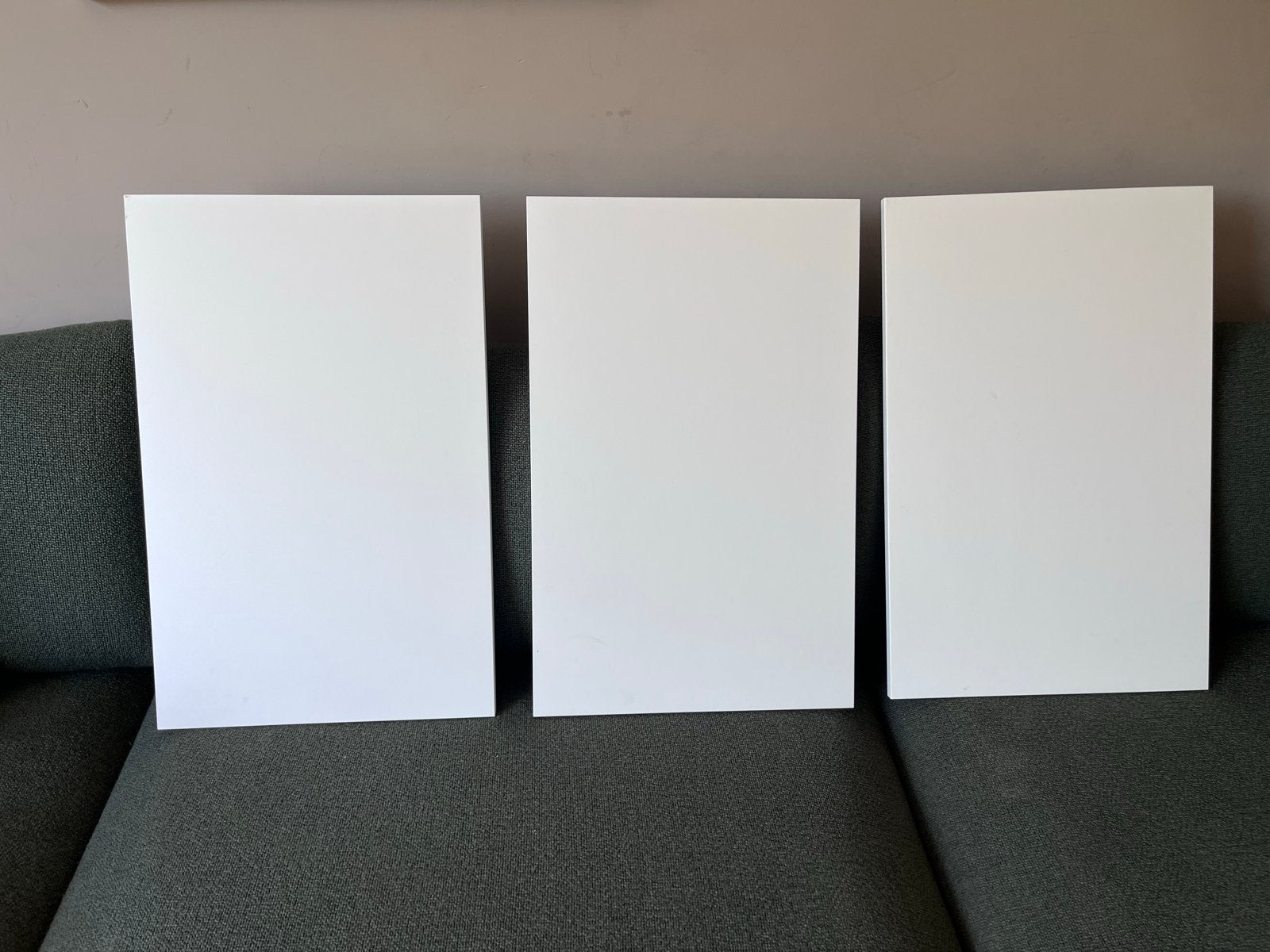 6x IKEA Besta frontjes (60x38), wit gebruiksporen, Ophalen, Gebruikt