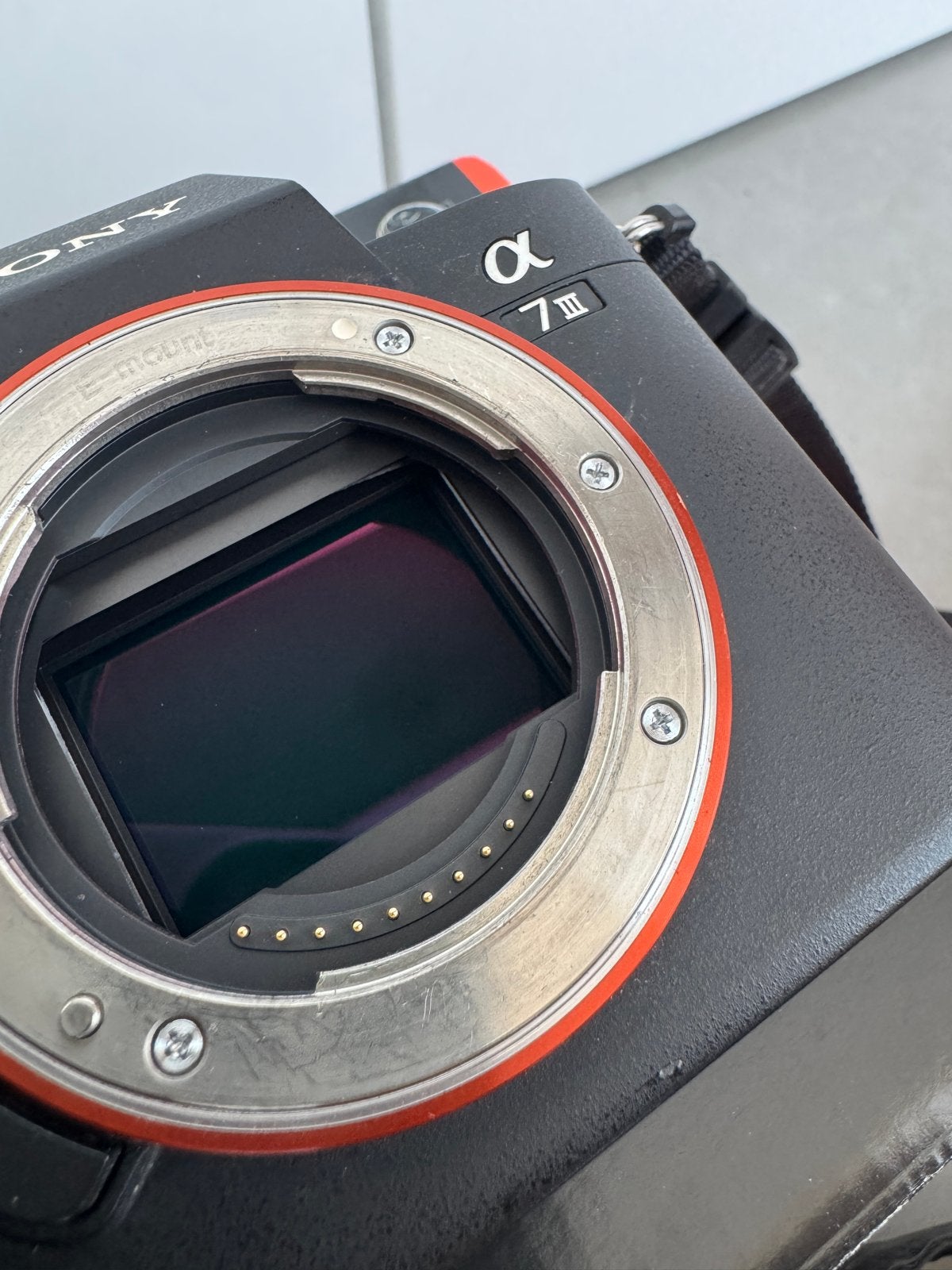 Sony Alpha A7 III - Full-frame Systeemcamera body, Ophalen, Beeldstabilisatie, Zo goed als nieuw, Accu