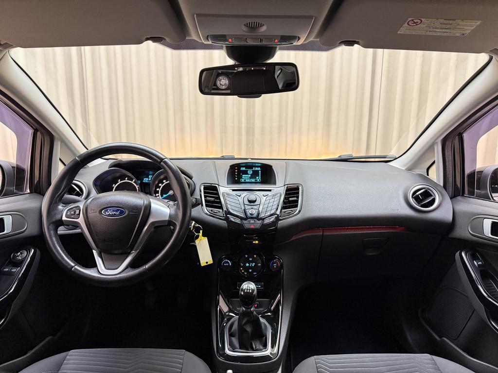 Ford Fiesta 1.0 EcoBoost Titanium 101 PK Bluetooth / Stoelve, Voorwielaandrijving, Gebruikt, Huisgarantie, Met garantie (alle)