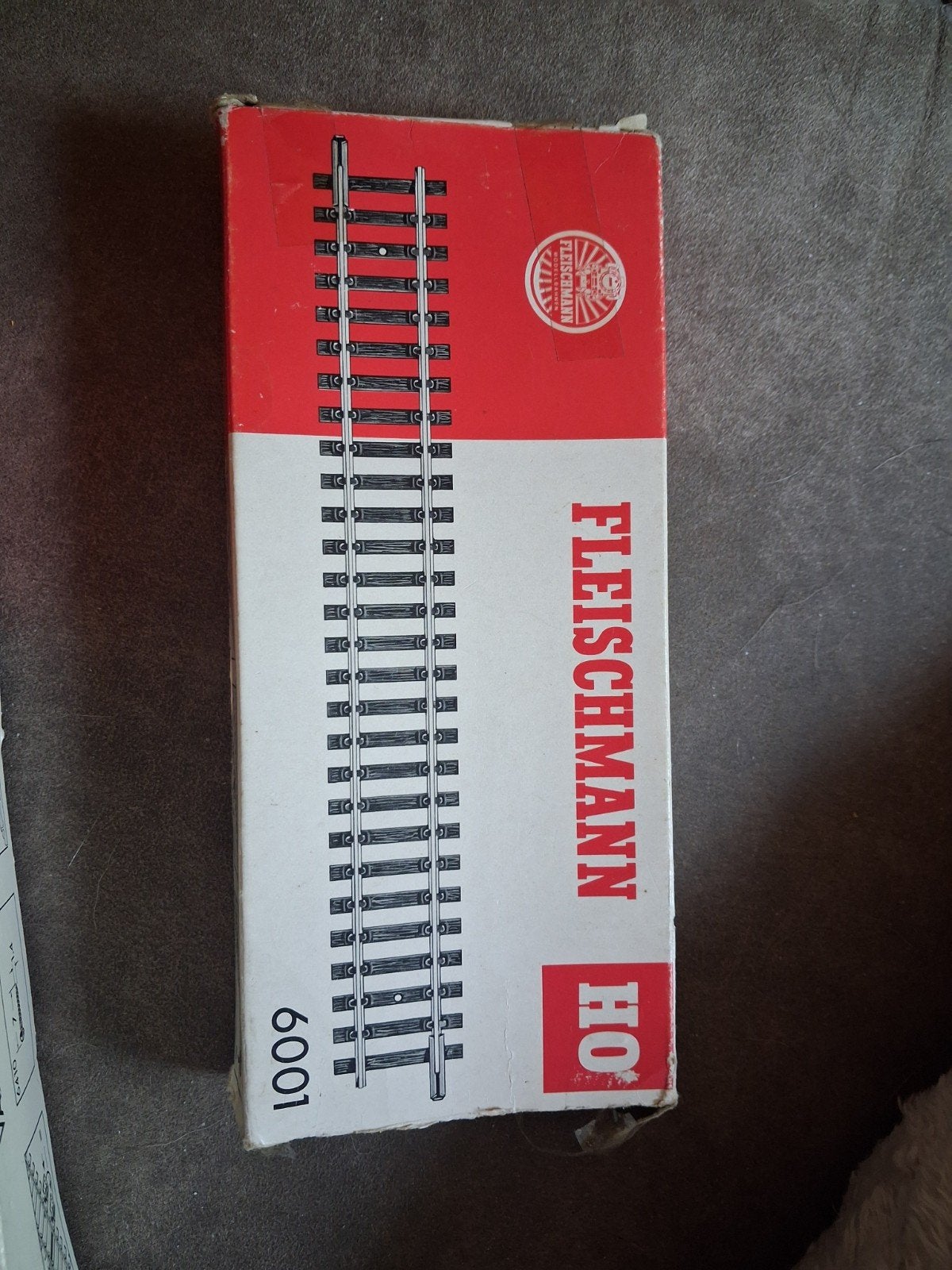 Fleischmann 6001  13x, Gelijkstroom, Fleischmann, Nieuw, Rails