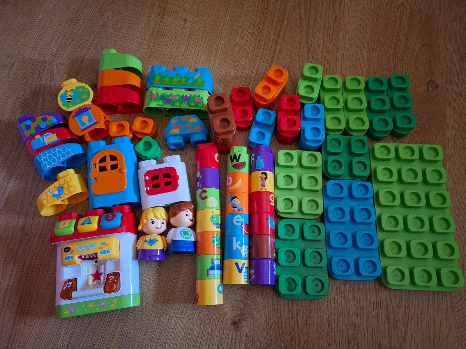 Vtech Bla-Bla-Blocks Speelhuis., Kinderen en Baby's, Ophalen, Zo goed als nieuw