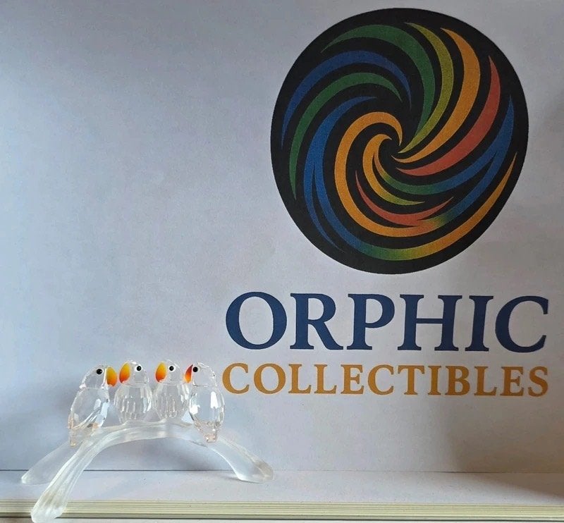 Swarovski Baby Lovebirds, Ophalen of Verzenden, Zo goed als nieuw, Figuurtje