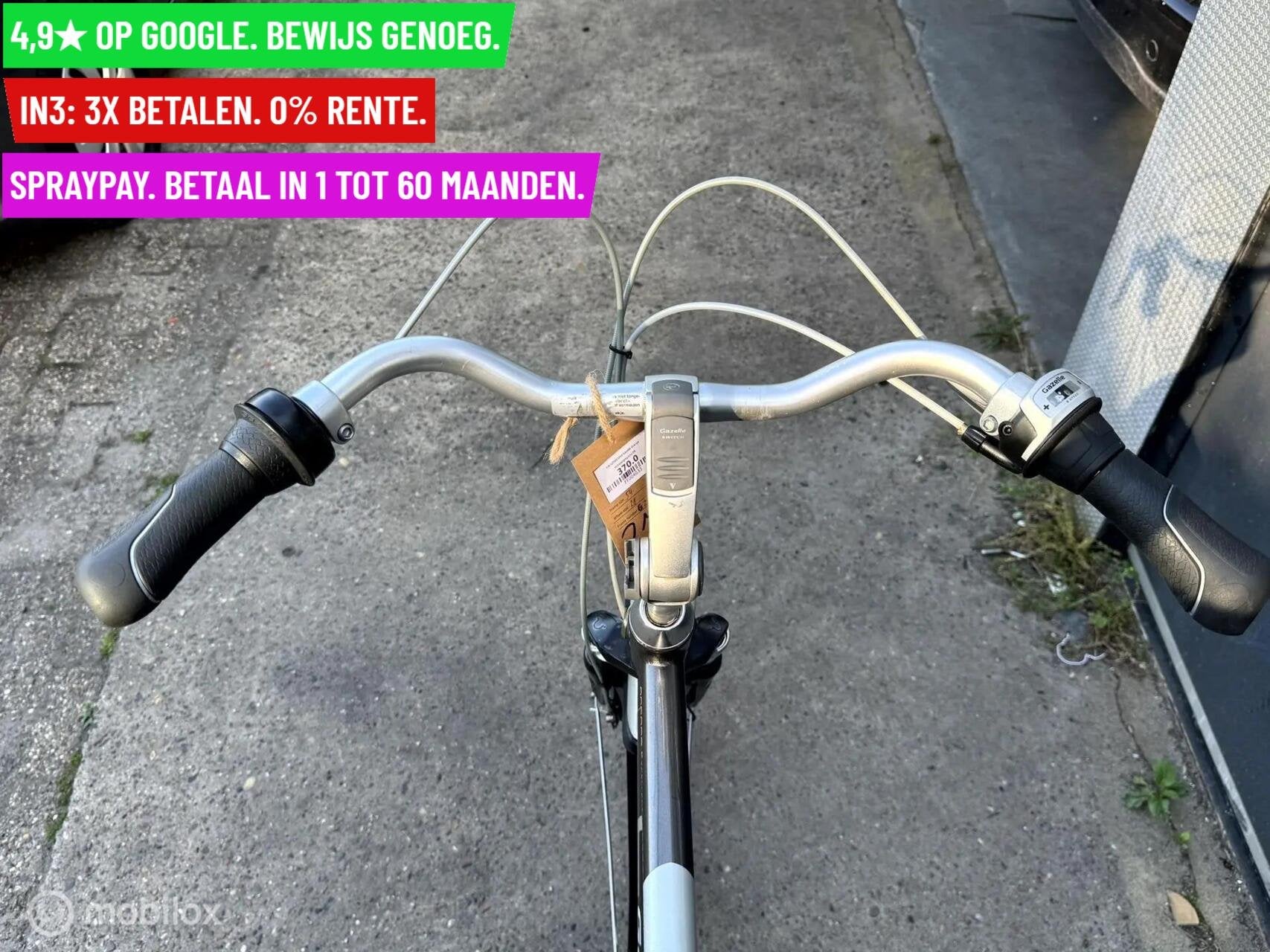 Herenfiets Gazelle Orange 28"/54cm/Gray, 9713 Bv Groningen, Gebruikt, Gazelle, Facebikenl@gmail.com