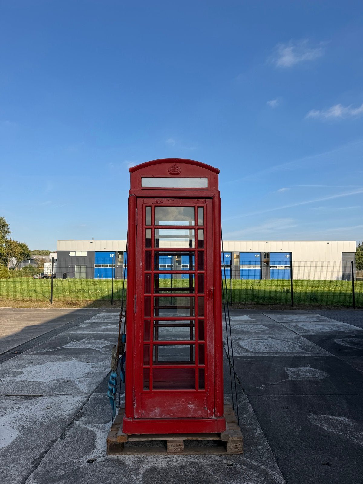 Authentieke Britse rode telefooncel, Antiek en Kunst, Ophalen
