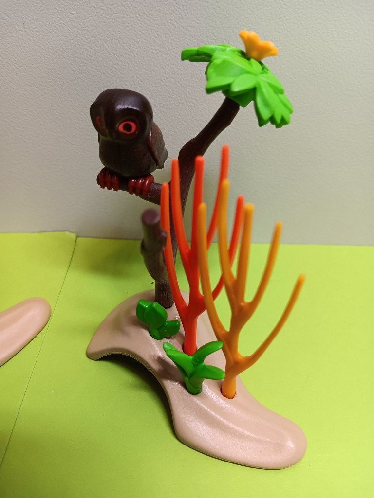 Playmobil Dieren UIL Bruin of Roze Onderdelen Poppetjes, Verzenden, Gebruikt