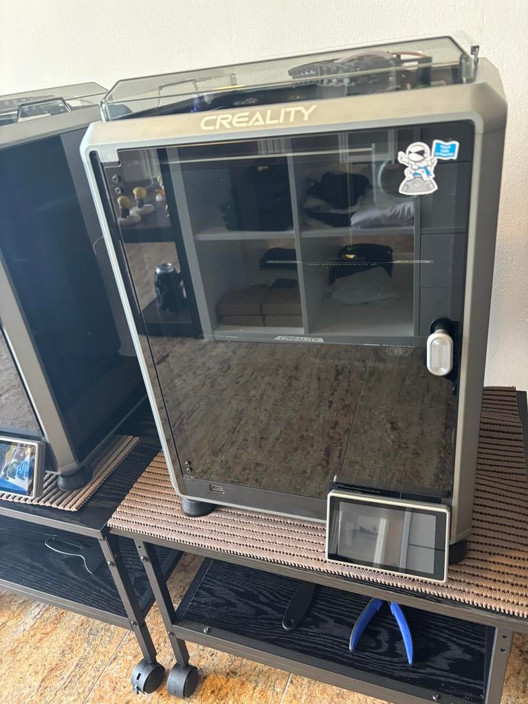 3x Creality K1C 3D-printers - Zonder onderstel, Computers en Software, 3D Printers, Ophalen, Gebruikt, Ingebouwde Wi-Fi, Filament