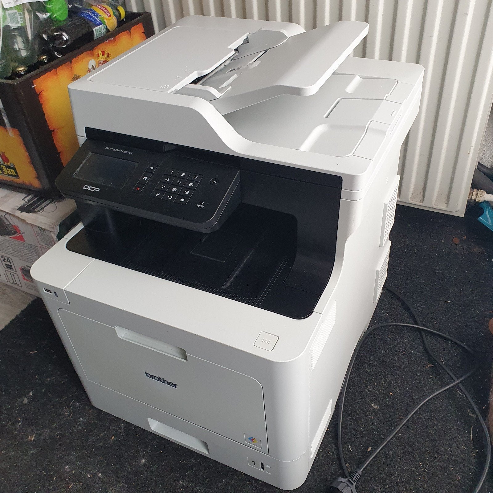 Brother DCP - L8410 CDW, Ophalen