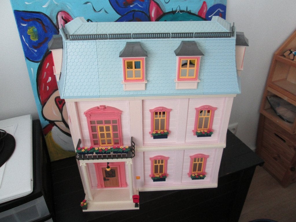 vinted poppenhuis playmobil, Ophalen, Zo goed als nieuw, Poppenhuis