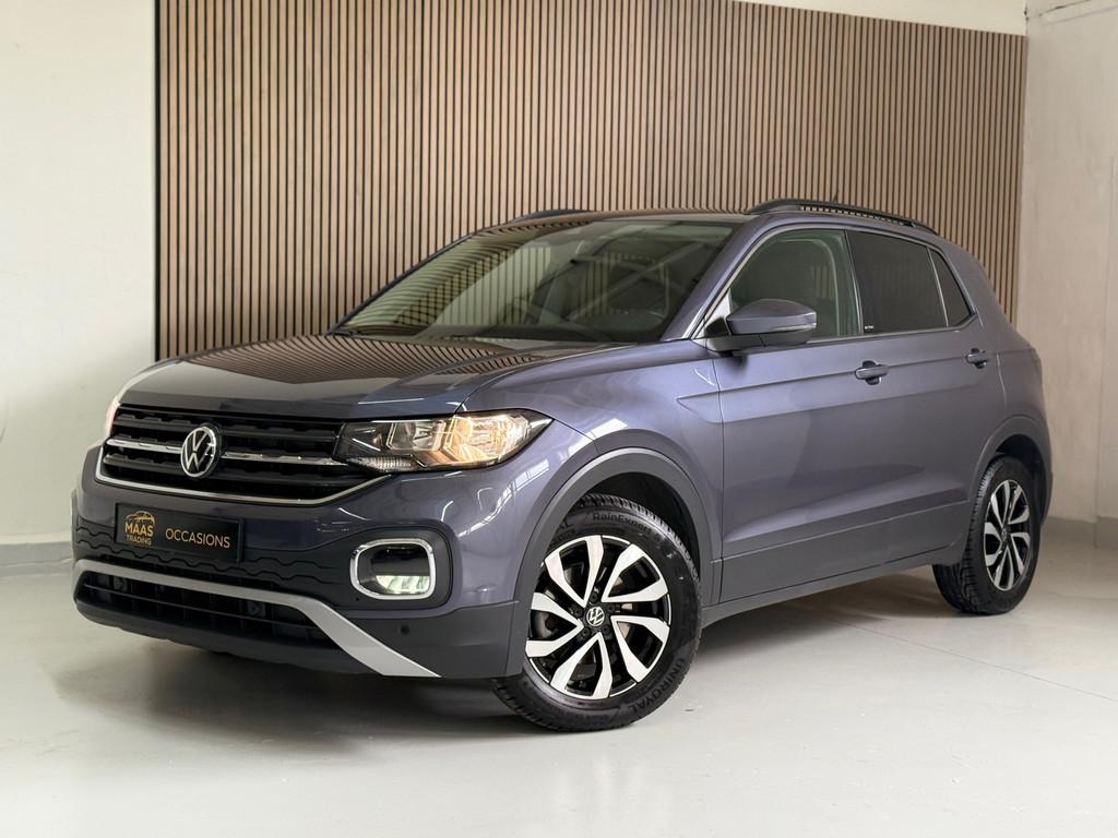 Volkswagen T-Cross 1.0 TSI Style Automaat * Led * CarPlay *, Automaat, Gebruikt, Zwart, Origineel Nederlands