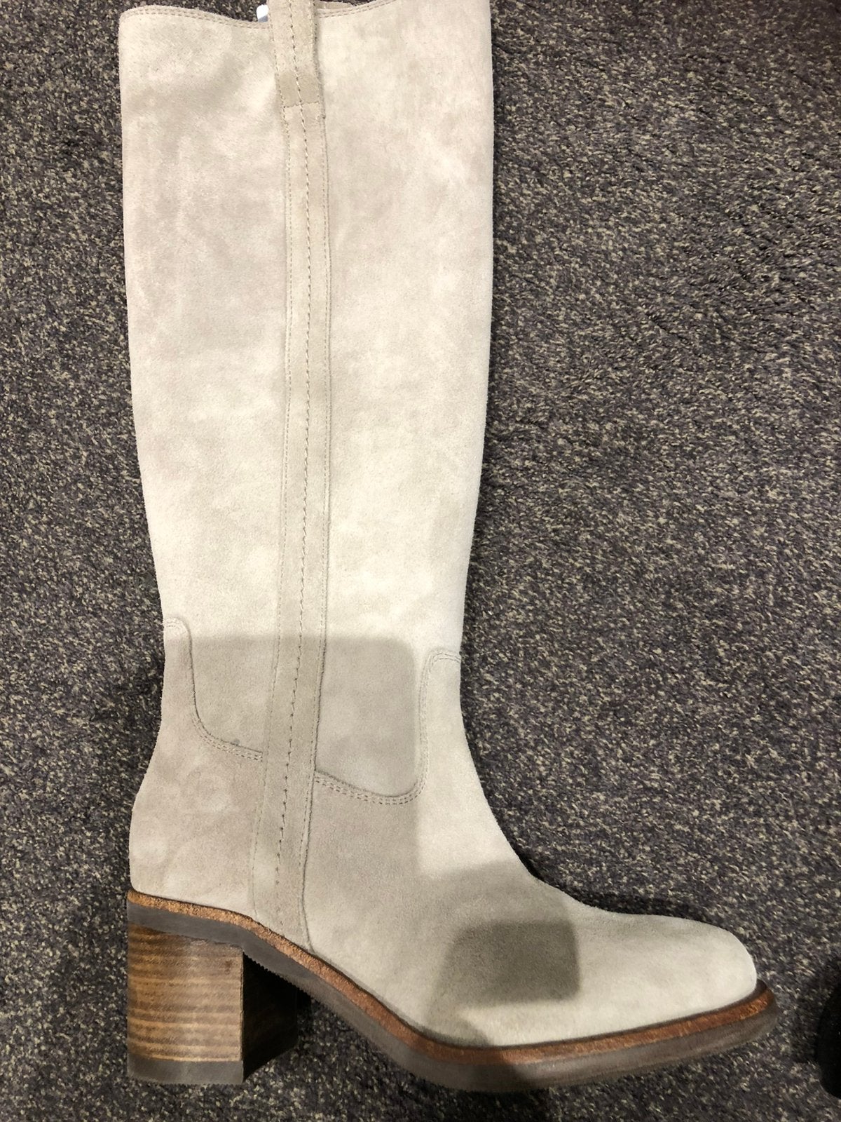 Te koop: nieuwe leren laarzen, Via Vai, ecru, 40, Ophalen of Verzenden, Nieuw, Beige