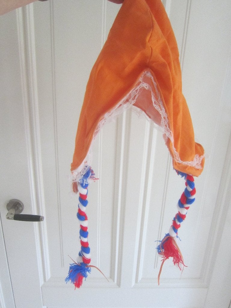 WUPPIE LEEUWENPET BEESIES Albert heijn ORANJE VROUW ANTJE, Ophalen of Verzenden, Zo goed als nieuw, Ajax, Pet of Muts