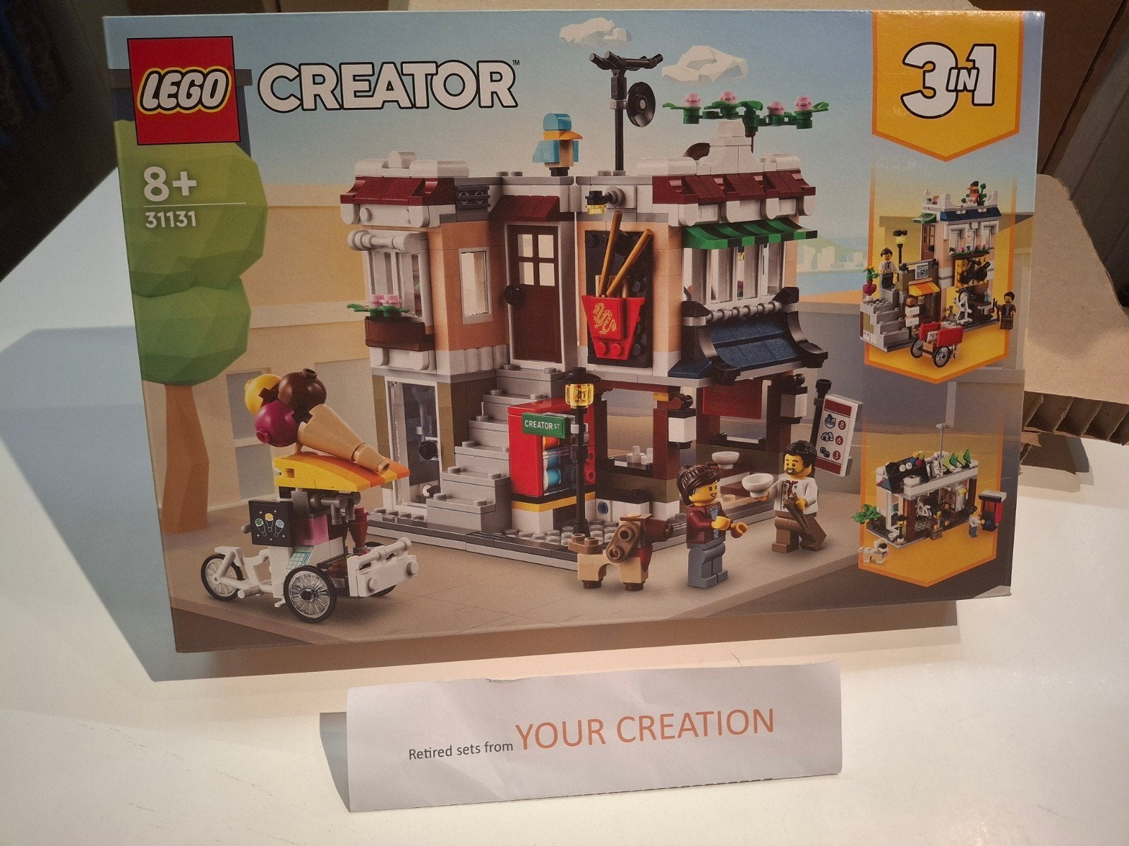 NIEUW  31131 Downtown Noodle shop, Lego, Nieuw, Ophalen of Verzenden, Ongeopend/sealed