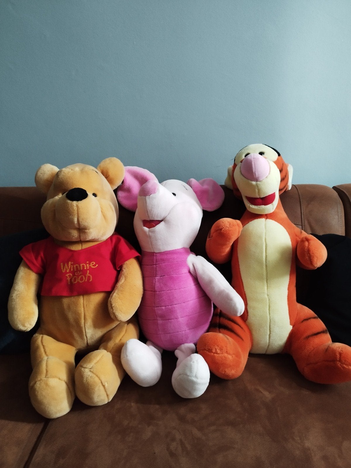 Winnie the Pooh tijgertje knorretje knuffels groot ong60 cm, Ophalen, Zo goed als nieuw, Overige typen, Disney