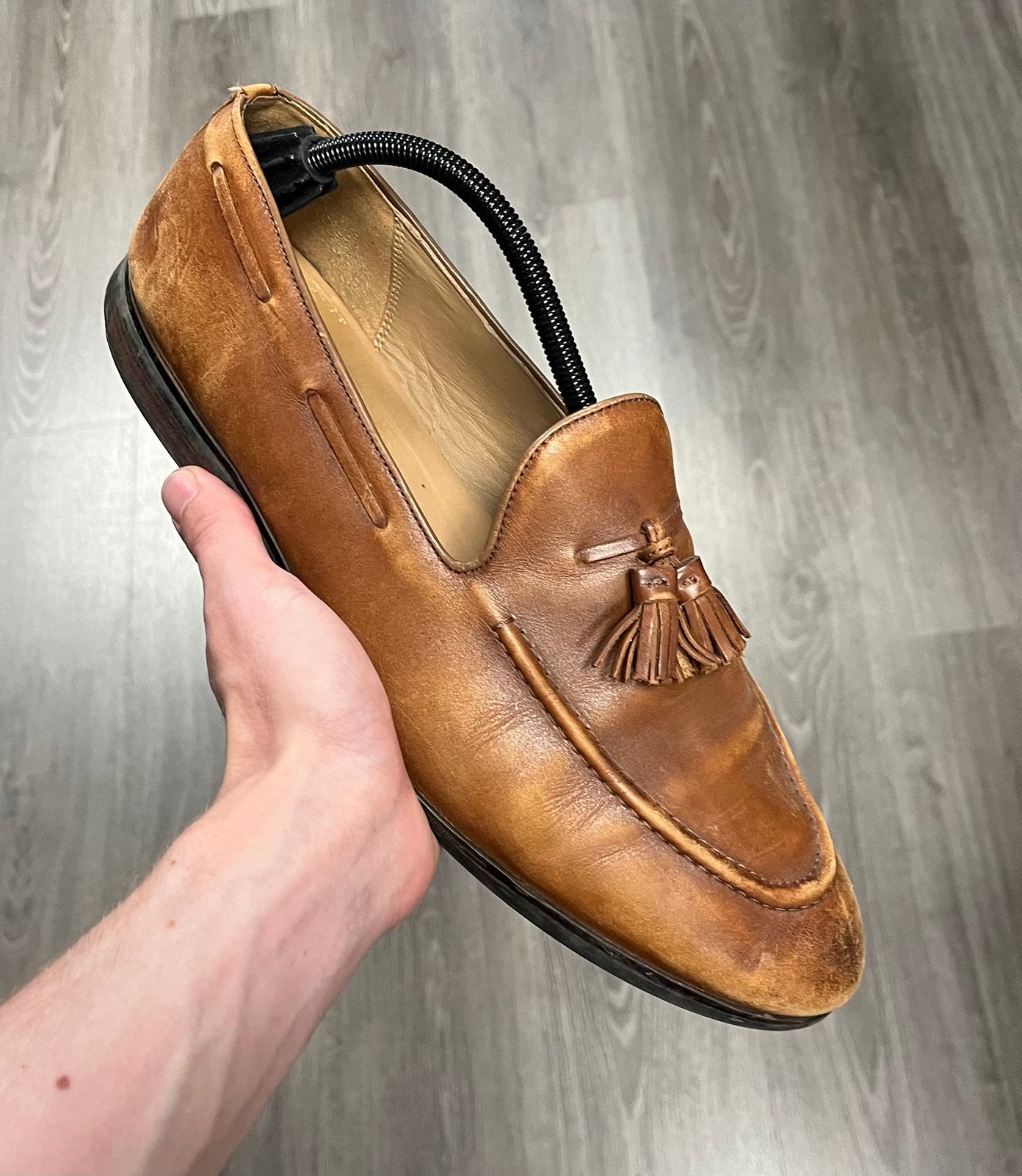 Clarks lederen loafers loafer bruin - Maat 44.5, Loafers, Bruin, Ophalen of Verzenden, Zo goed als nieuw