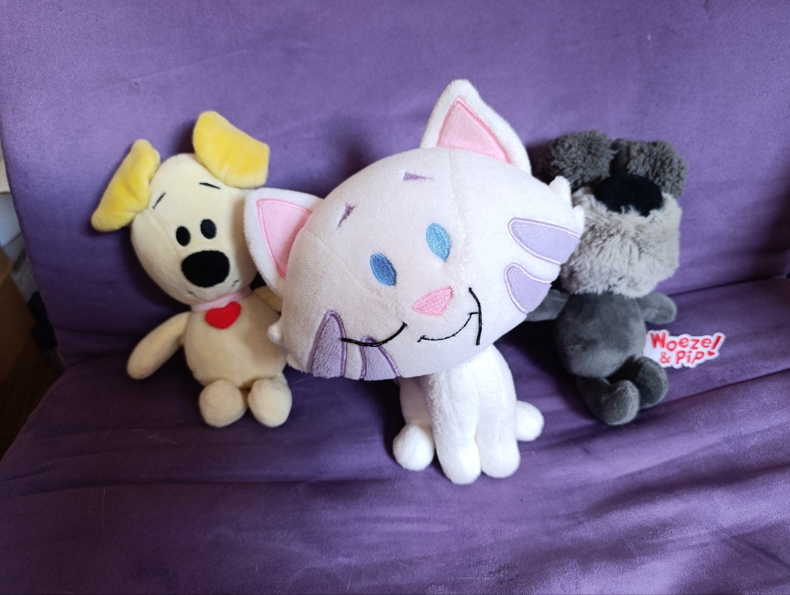 Woezel & Pip en buurpoesKnuffels - Zo goed als nieuw, Kinderen en Baby's, Speelgoed | Knuffels en Pluche, Ophalen, Overige merken