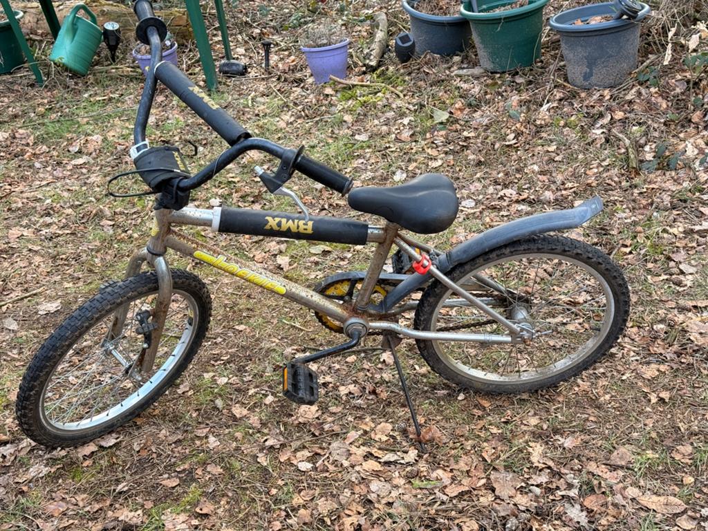 BMX fiets met terugtraprem - Opknapper, Fietsen en Brommers, Ophalen, Terugtraprem, Staal, 16 tot 20 inch
