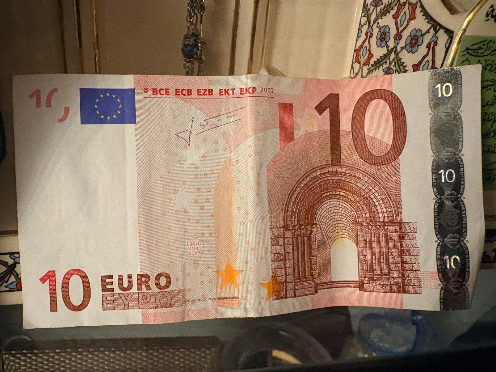 10 euro biljet uit 2002 (eerste serie),, Ophalen of Verzenden