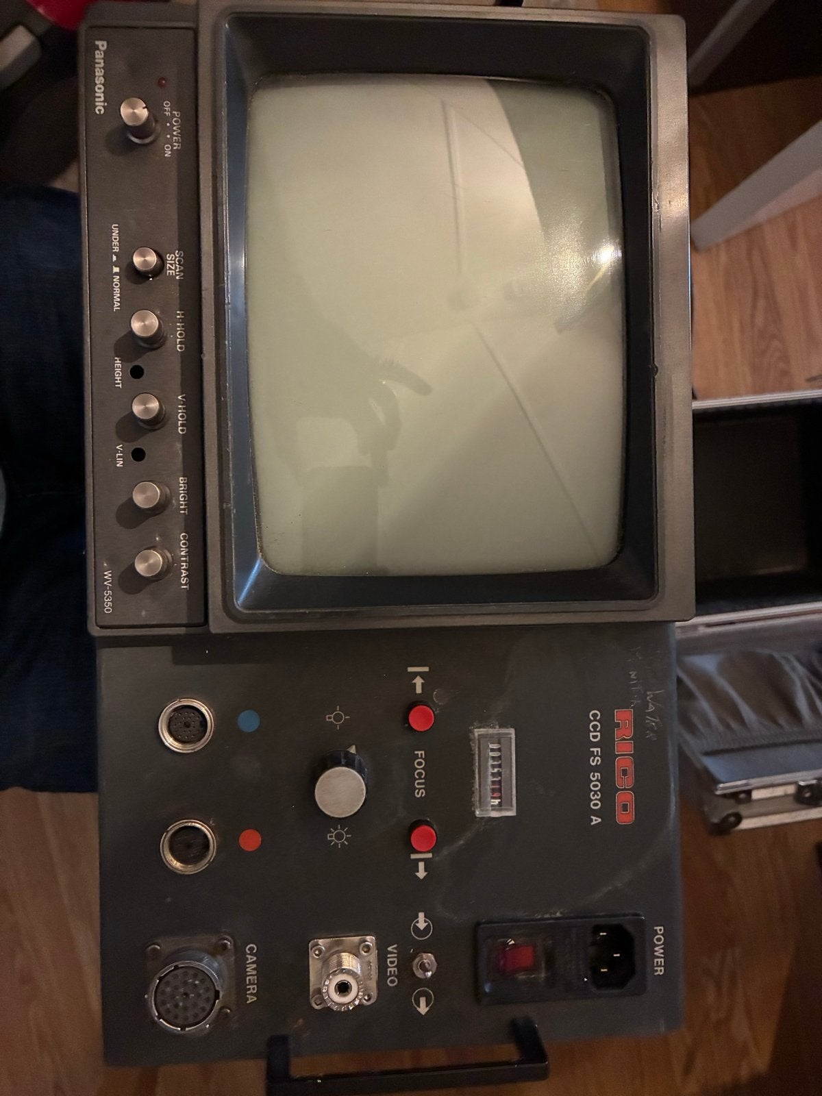 Vintage CCTV Probe Camera Systeem - Panasonic WV-5350, Ophalen, Gebruikt