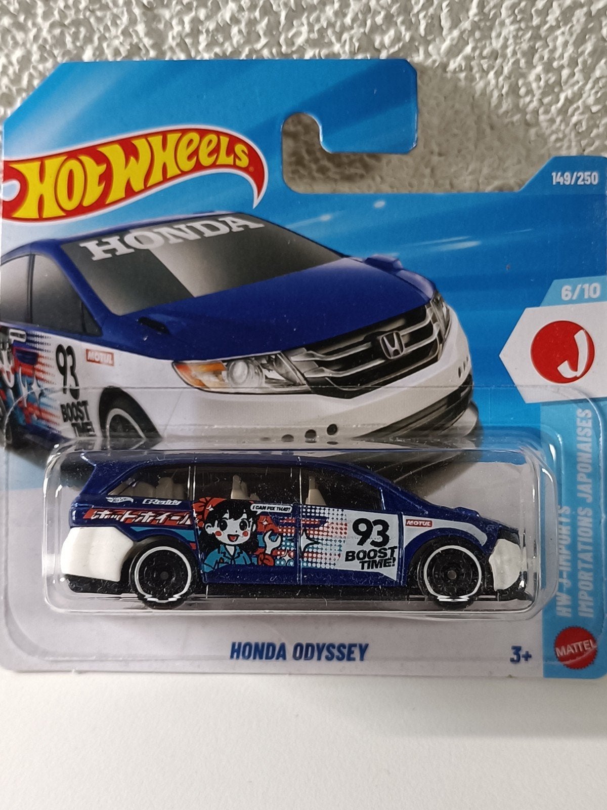 Hot Wheels Honda Odyssey -  - Nieuw in verpakki, Ophalen of Verzenden, Nieuw, Auto