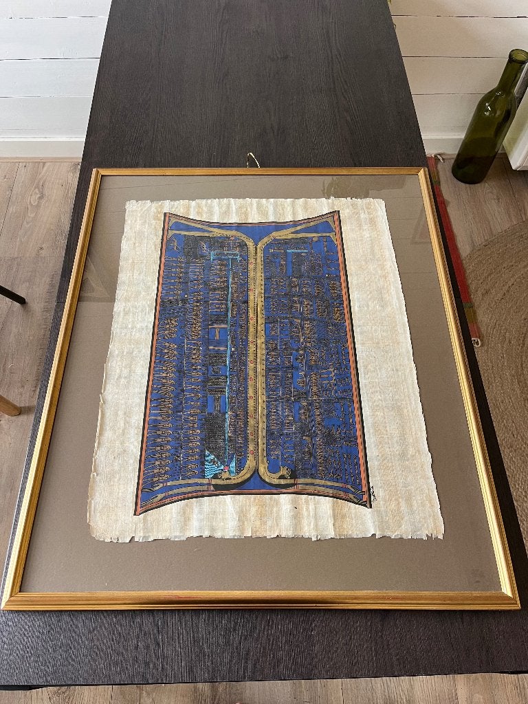 Schilderij, Antiek en Kunst, Ophalen, Achter glas, Overige onderwerpen