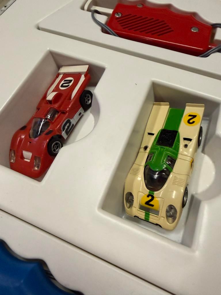 Vintage Faller A.M.S. Racebaan 3902 E, Kinderen en Baby's, Speelgoed | Racebanen, Gebruikt, Racebaan, Elektrisch, Overige merken