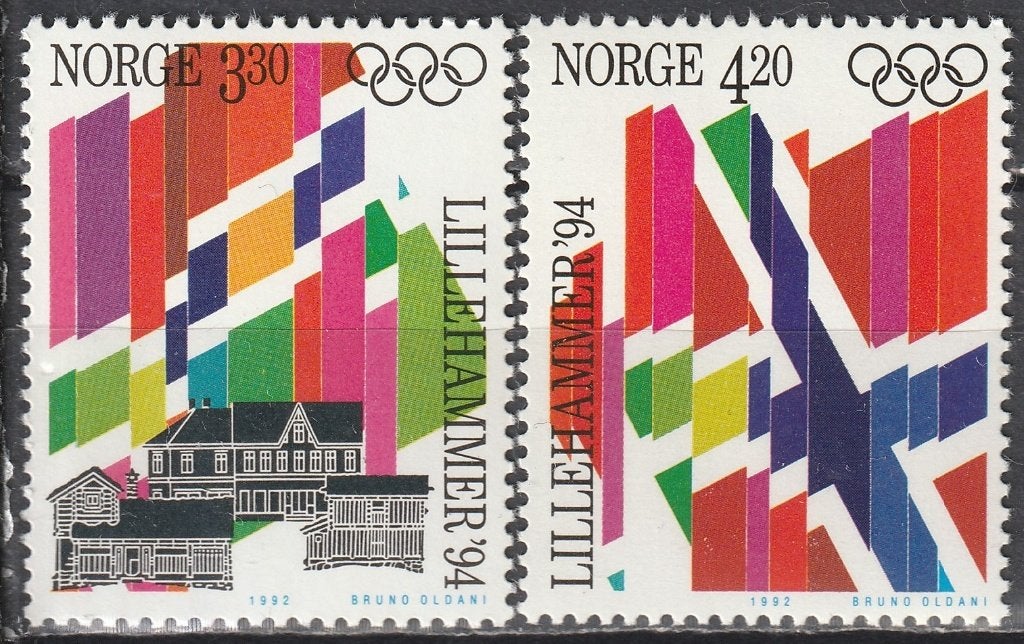 Noorwegen Michel nr. 1105-1106 Postfris