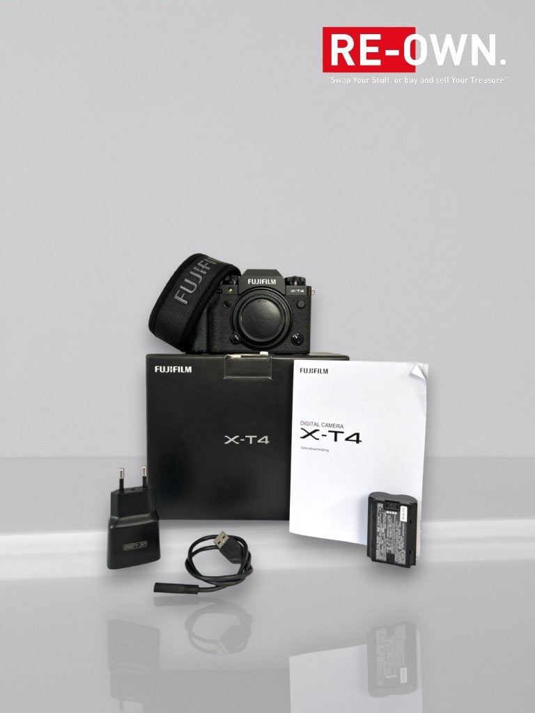 Fuji / Fujifilm X-T4 / XT4 body (topstaat + doos + garantie), ., Compact, 26 Megapixel, Ophalen of Verzenden