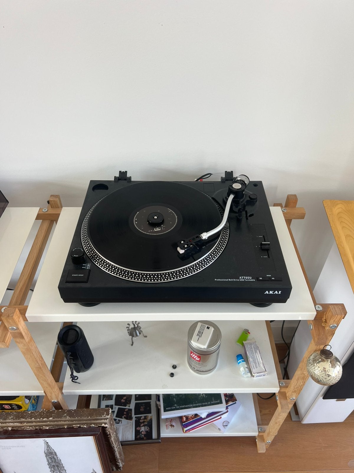 AKAI att05u, Ophalen, Gebruikt, Platenspeler, Akai