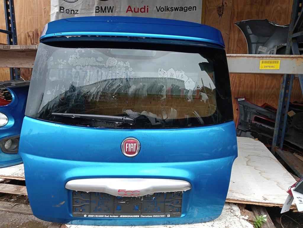 Fiat 500 achterklep kofferklep kofferdeksel 2007-2020, Gebruikt, -, Ophalen of Verzenden, Achter