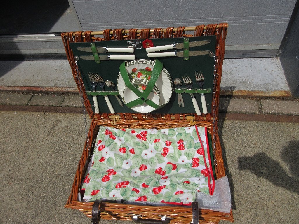 Vintage Antler picknickmand, Ophalen of Verzenden, Zo goed als nieuw