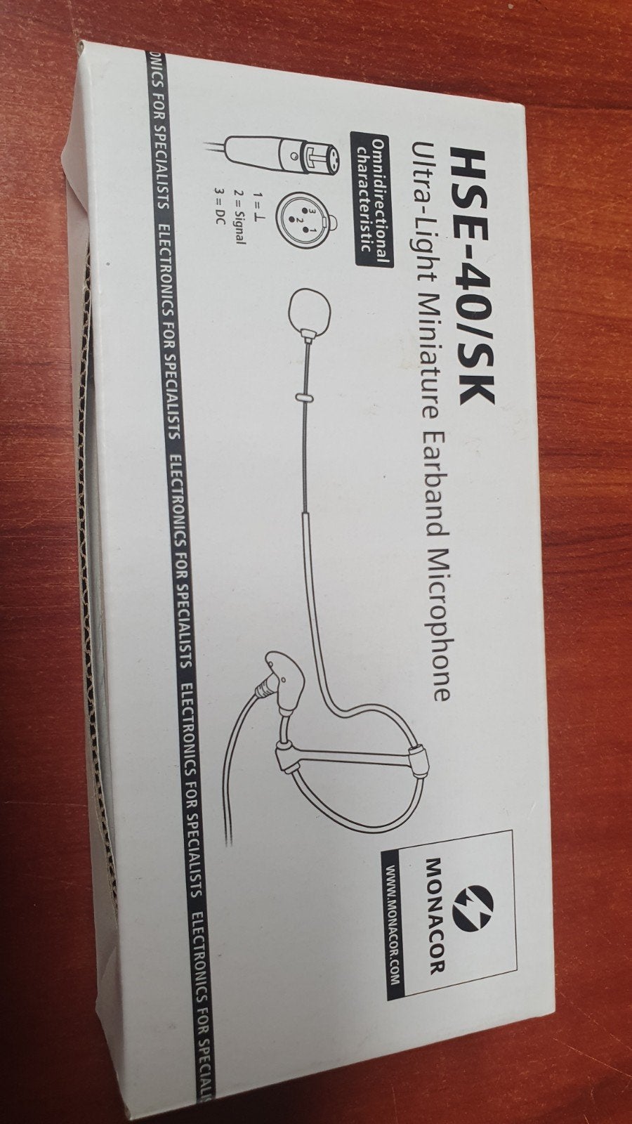 Monacor headset mic HSE-40, Muziek en Instrumenten, Ophalen of Verzenden, Nieuw, Overige typen