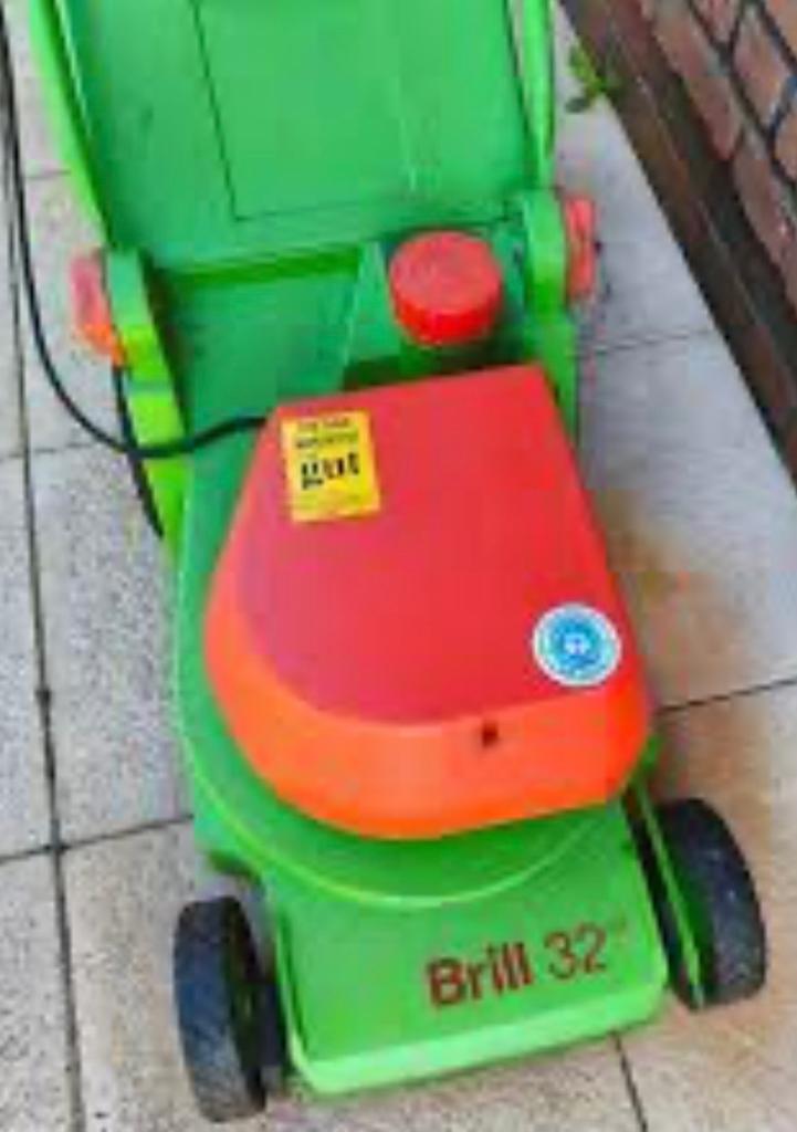 Brill 32 EK elektrische grasmaaier - Compact & Handzaam, Ophalen of Verzenden, Gebruikt, Elektrische grasmaaier