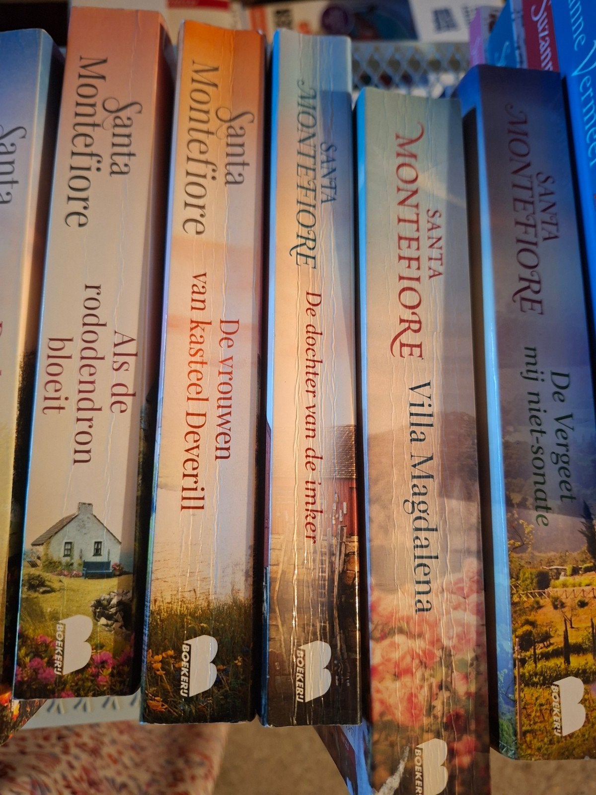 14 boeken Santa Montefiore, Ophalen of Verzenden, Zo goed als nieuw