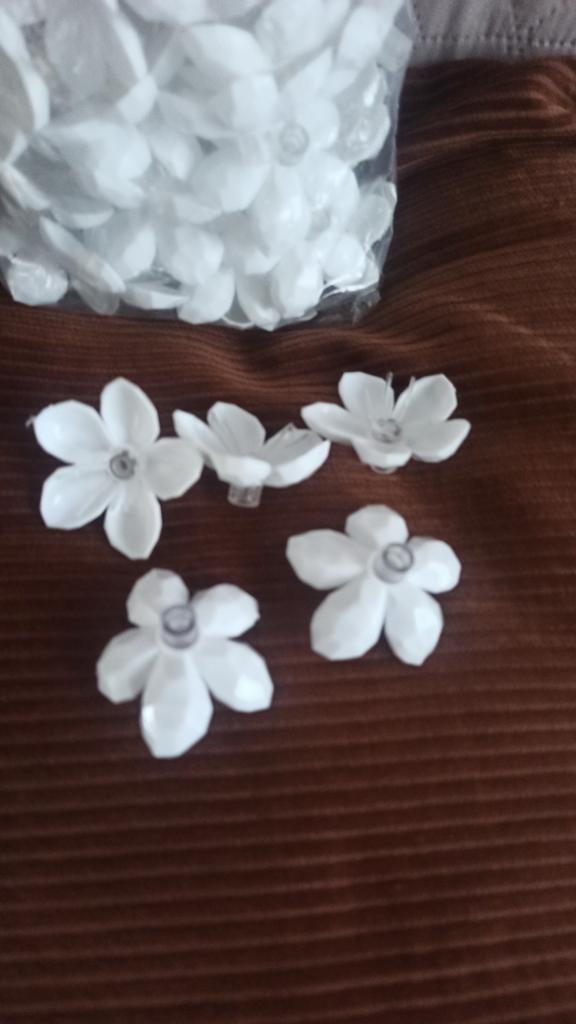 90 Bloemen voor over kerst verlichting, Diversen, Kerst, Ophalen of Verzenden, Zo goed als nieuw