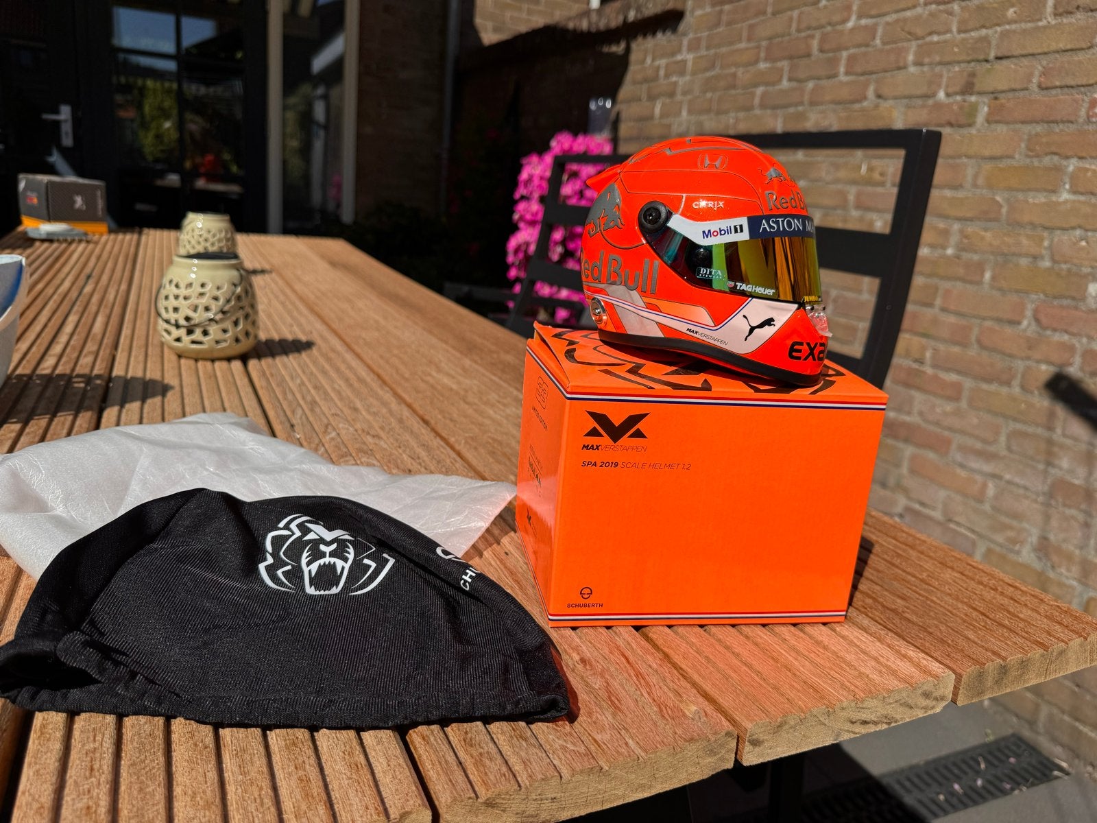 Max verstappen heml 1:2 GP Belgie 2019, Ophalen, Formule 1
