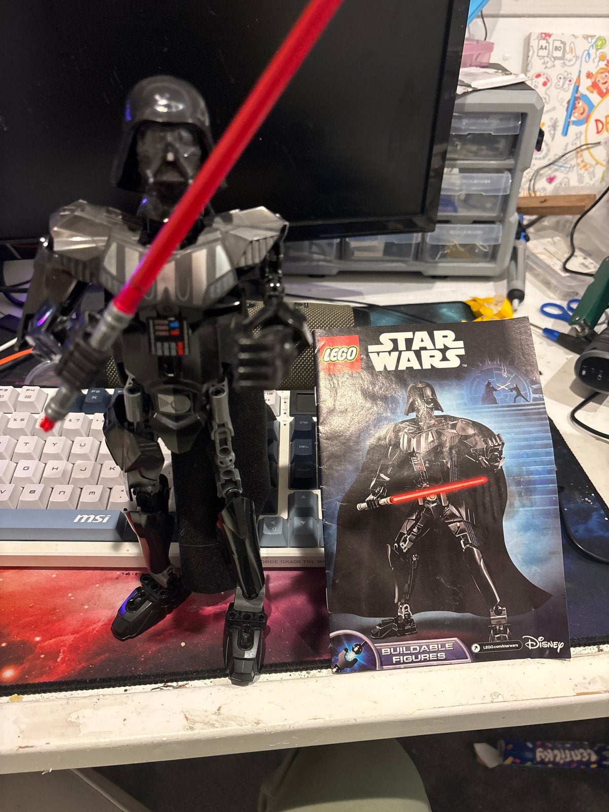 LEGO Star Wars Darth Vader Bouwbare Figuur 75111, Ophalen of Verzenden, Zo goed als nieuw