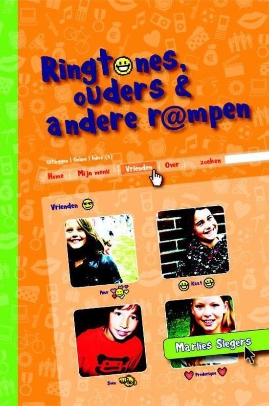 Ringtones, ouders & andere r@mpen van Marlies Slegers, Boeken, Kinderboeken | Jeugd | 10 tot 12 jaar, Ophalen of Verzenden, Zo goed als nieuw