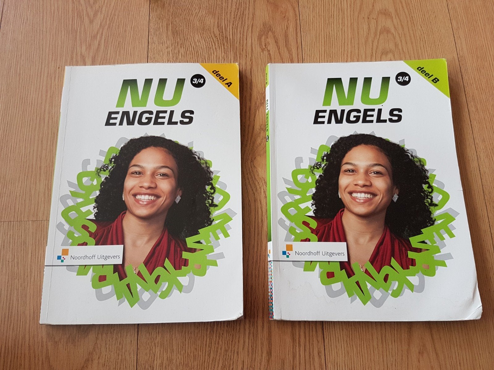 Nu Engels 3/4 deel A en B, Ophalen of Verzenden, Gelezen, Overige niveaus, Engels