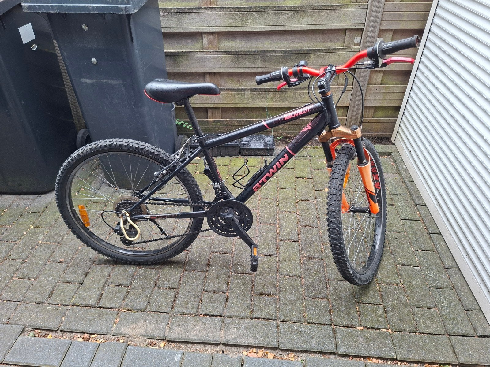 mtb 24 inch rockrider 500, Ophalen, 24 inch of meer, Gebruikt, Staal