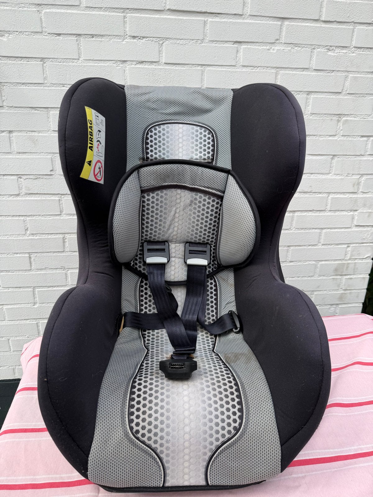 Autostoel- Zwart/Grijs, 0 t/m 18 kg, Zijbescherming, Ophalen, Overige merken