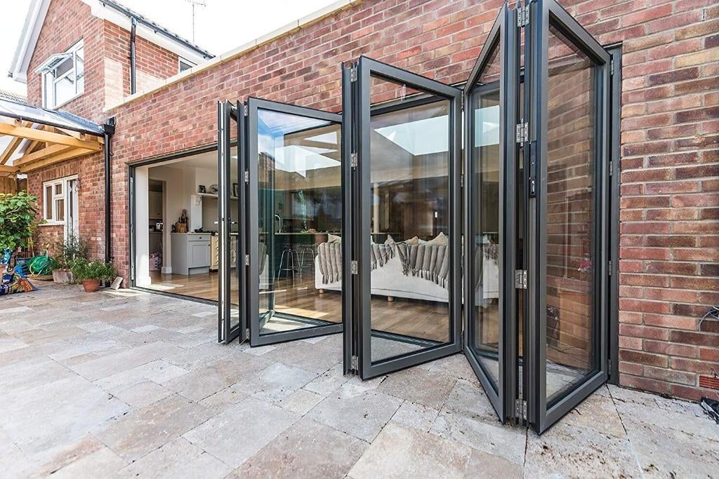 Aluminium vouwwanden op maat | Bi-Fold doors | Reynaers, Doe-het-zelf en Verbouw, Kozijnen en Schuifpuien, Verzenden, 225 cm of meer